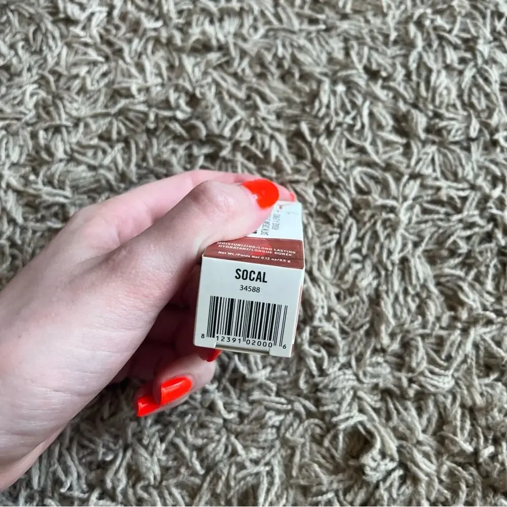 NWT! IBY Beauty Lip Lock’d Satin Cream Lipstick in Socal